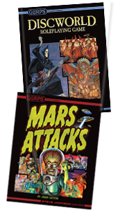 GURPS Discworld and Mars Attacks