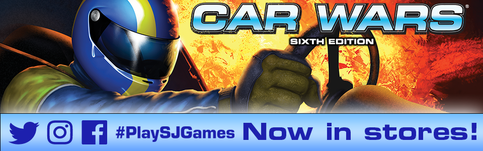 Banner link to Car Wars 6E Now in Stores