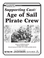 GURPS Supporting Cast: Age of Sail Pirate Crew – Cover