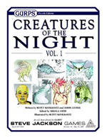GURPS Creatures of the Night, Vol. 1 – Cover