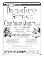 GURPS Dungeon Fantasy Setting: Cold Shard Mountains – Cover