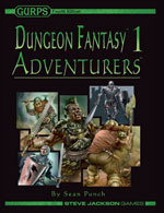 GURPS Dungeon Fantasy 1: Adventurers – Cover