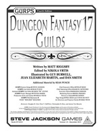 GURPS Dungeon Fantasy 17: Guilds – Cover