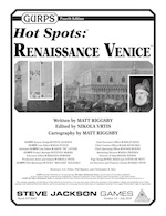 GURPS Hot Spots: Renaissance Venice – Cover