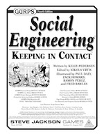 GURPS Social Engineering: Keeping in Contact – Cover