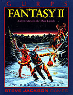 GURPS Fantasy II: The Mad Lands – Cover